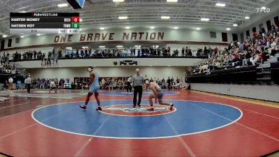 215 lbs Round 1 (16 Team) - Karter Money, Berrien County vs Hayden Roy, Toombs County