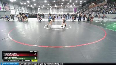 75-78 lbs Round 1 - Colton Long, NW Spartans Wrestling vs Owen Mathis, Lind-Ritzville Marmots Wrestling