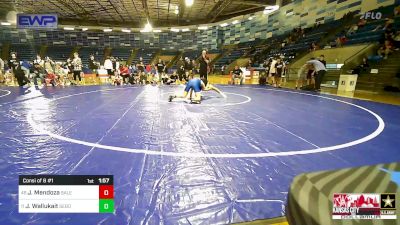 113 lbs Consi Of 8 #1 - Javier Mendoza, Salem Elite Mat Club vs Jack Wallukait, Sebolt Wrestling Academy