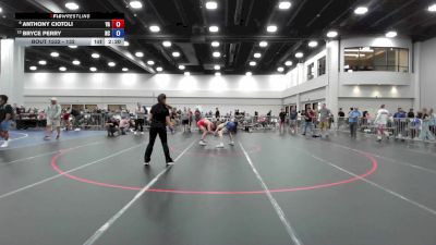 132 lbs Cons. Round 4 - Anthony Ciotoli, VA vs Bryce Perry, NC