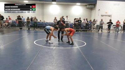 120 lbs Consi Of 32 #1 - Adam Husseini, VA vs Jacob Rodriguez, CA