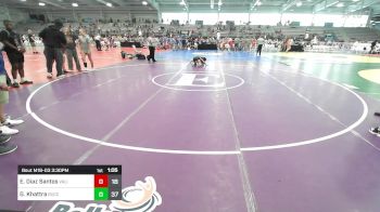 100 lbs Rr Rnd 3 - Emelly Diaz Santos, Validus Wrestling Club vs Gurleen Khattra, Buccaneers WC