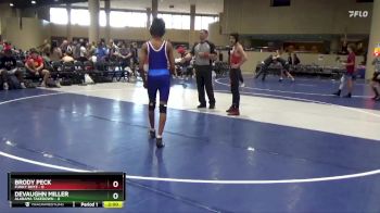 106 lbs 6th Wrestleback (32 Team) - Brody Peck, Funky Boyz vs Devaughn Miller, Alabama Takedown