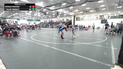 144 lbs Cons. Round 7 - Talon Verbeck, Maize WC vs Patrick Provost, Zumwalt Wrestling