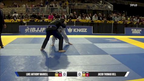 Jacob Thomas Bell vs Luke Anthony Markell 2025 Pan Jiu Jitsu IBJJF Championship