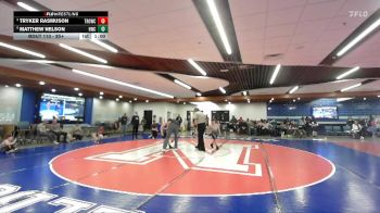 85+ Cons. Round 1 - Matthew Nelson, Hawk Wrestling Club vs Tryker Rasmuson, Thunder Ridge Outlaws Wrestling Club