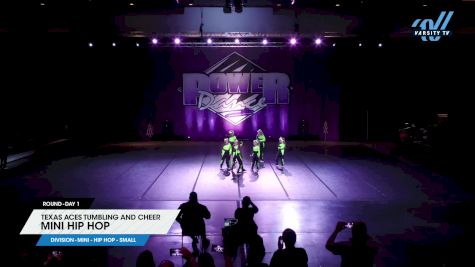 Texas Aces Tumbling and Cheer - Mini Hip Hop [2024 Mini - Hip Hop - Small Day 1] 2024 Power Dance Grand Nationals