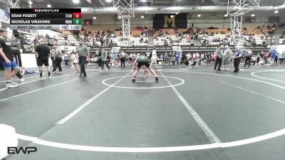 132 lbs Semifinal - Edan Fugett, Standfast OKC vs Nicholas Viravong, Unnattched