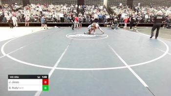 140-H lbs Round Of 64 - Jaylin Jones, . vs Brock Rudy, Bacon Barbell Club