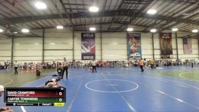 72 lbs Rd# 2 10:30am Friday - David Crawford, Michigan S.W.A.T vs Carter Townsend, Maryland GOLD