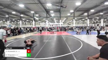 109 lbs Quarterfinal - Steven Hiczewski Jr, Live Training vs Aiden Ferguson, Mustang WC