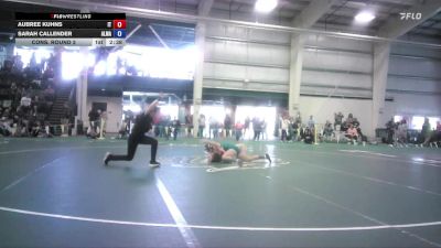 131 lbs Cons. Round 2 - Sarah Callender, Alma vs Aubree Kuhns, Indiana Tech