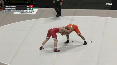 197 lbs Quarters & 1st Wb (16 Team) - Cason Howle, NC State vs Cody Merrill, Oklahoma State