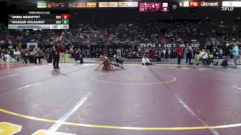 155 lbs Quarterfinal - Morgan Holdaway, Juab vs Emma McDuffey, Ridgevue