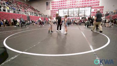 52 lbs Round Of 16 - Easton Hans, Lions Wrestling Academy vs Wade Hines, Standfast