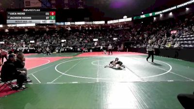 60 lbs Cons. Round 2 - Luca Hicks, STC2 vs Jackson Koons, GFF3