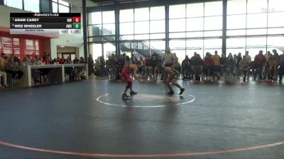 125 lbs Semifinal - Adam Carey, Immortal Athletics WC vs Wes Wheeler, Anamosa Wrestling Club