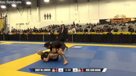 Jose Juan Adame vs Scott M. Lowder 2024 World IBJJF Jiu-Jitsu No-Gi Championship