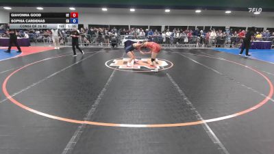 138 lbs Consi Of 16 #2 - Giavonna Good, UT vs Sophia Cardenas, CA