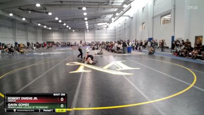 157 lbs Cons. Round 4 - Robert Owens Jr., Ferrum vs Gavin Gomes, Pennsylvania College Of Technology