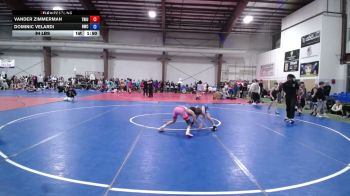 84 lbs Rr Rnd 1 - Vander Zimmerman, Triumph - MSB vs Dominic Velardi, Ruthless - MSB