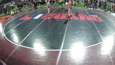 115 lbs Cons. Sub-semis - Cadence Crookston, Montana vs Irina Paloney, Nevada