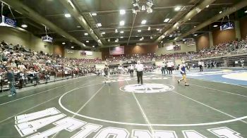 2A 113 lbs Champ. Round 1 - Ryder Coates, Gunnison Valley vs Koyer Johnson, San Juan