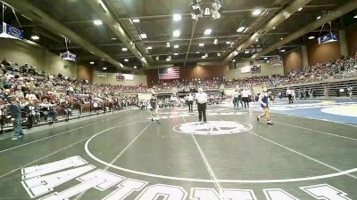 2A 113 lbs Champ. Round 1 - Ryder Coates, Gunnison Valley vs Koyer Johnson, San Juan