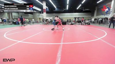 126 lbs Quarterfinal - Elias Cordova, Ryse Wrestling Club vs Dylan Chandler, Texas Elite Wrestling Club
