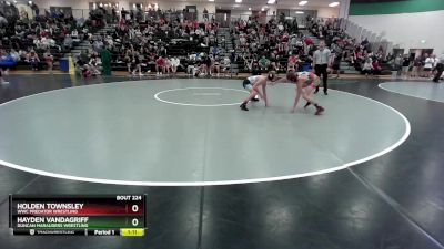 105 lbs Quarterfinal - Holden Townsley, WWC Predator Wrestling vs Hayden Vandagriff, Duncan Marauders Wrestling