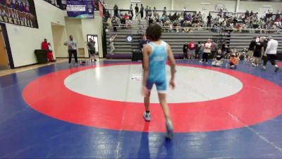 92 lbs Quarterfinal - Leo Stokes, Icon Wrestling vs Kyheim Peterson, Glasgow Wrestling Academy