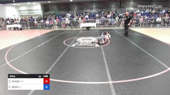 97 lbs Quarterfinal - Caley Graber, MN vs Charlie Wylie, NJ