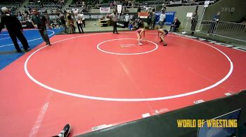 77 lbs Consolation - Traevon Ducking, Contender Wrestling Academy vs Landon Thoennes, PINnacle