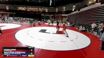 285 lbs Semifinal - Mason Harris, Keystone Kids vs Brian Seyer-Kordestanchi, Putnam City West High School Wrestling