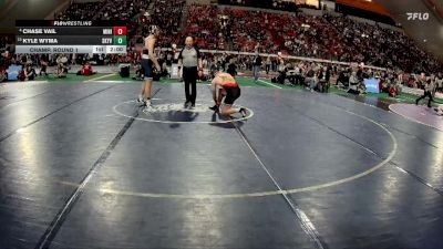 5A 175 lbs Champ. Round 1 - Kyle Wyma, Skyview vs Chase Vail, Minico