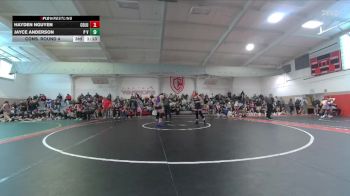 135 lbs Champ. Round 1 - Rowyn Moses, Bear River vs Delilah Zink, Bayfield