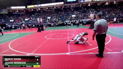 110 lbs Champ. Round 1 - Bradley Shaver, GGBA vs Jackson Niederkohr, CPWA