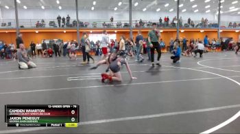 76 lbs Round 2 - Jaxon Peneguy, Georgia Barn Burners vs Camden Wharton, Jackson County Wrestling Club