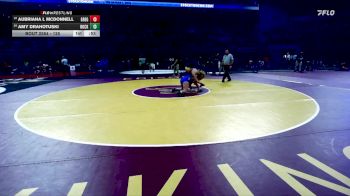 125 lbs Cons. Round 2 - Aubriana L Mcdonnell, Gregori vs Amy Drahotuski, Rocklin