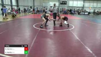 137 lbs Consolation - Marc Garcia, Bull Trained vs Asher Hamby, Nwo