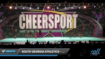 South Georgia Athletics - Black Ice [2022 L6 Senior - XSmall] 2022 CHEERSPORT National Cheerleading Championship