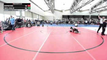 89-M lbs Consi Of 8 #1 - Easton Dail, Virginia Slaughter House vs Jeryl Cole Jr, Baltimore Wrestling Club