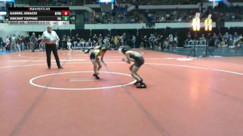 Rookie 6-8 70 Cons. Semi - Gabriel Ignacio, Mathews Youth Wrestling Club vs Vincent Topping, Poquoson Athletic Association