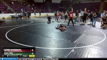 112-116 lbs Round 3 - Evan Vigil, Pikes Peak Warriors Wrestling vs Alfred Ronneburg, Wrecking Crew Wrestling Club