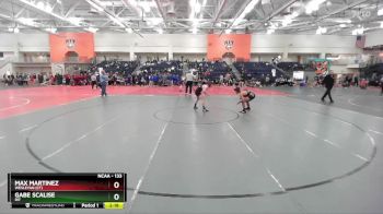 133 lbs Cons. Round 5 - Max Martinez, Wesleyan (CT) vs Gabe Scalise, RIT