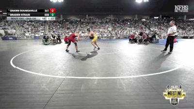 B4A-190 lbs 1st Place Match - Shawn Rounsaville, Tuttle vs Braden Strain, Berryhill