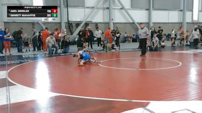 53 lbs Cons. Sub-semis - Emmett Mahaffie, Steelclaw Wrestling Club vs Abel Mireles, Prosser Wrestling Academy