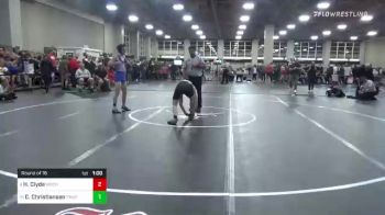 126 lbs Round Of 16 - Heath Clyde, Wasatch vs Cal Christiansen, Fremont