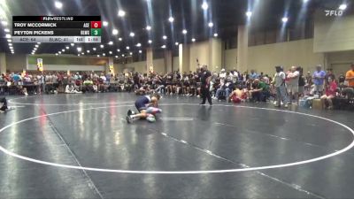 150 lbs Round 5 (6 Team) - Troy McCormick, Ace WC vs Peyton Pickens, Blackman WC