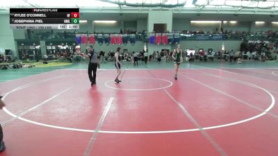 138 lbs Consolation - Rylee O'Connell, New Fairfield vs Josephina Piel, New Milford